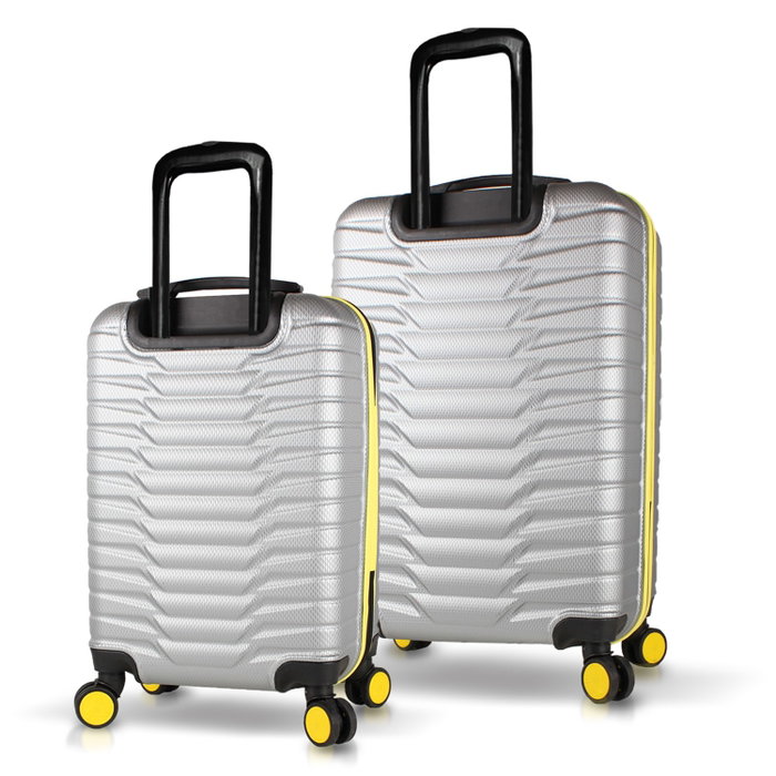 Zoozie Bags Juego de Maletas de 2 Piezas Gris Zoozie Bags Juego de Maletas de 2 Piezas Gris